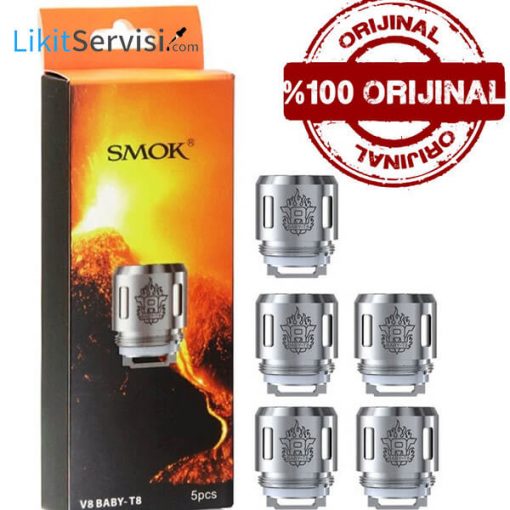 smok v8 baby coil 5li paket