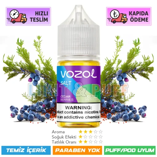 Vozol Likit Cedar Berries